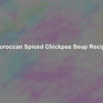 moroccan spiced chickpea soup recipe