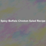 spicy buffalo chicken salad recipe