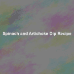 spinach and artichoke dip recipe