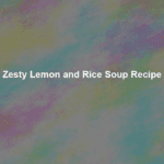 zesty lemon and rice soup recipe