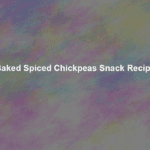 baked spiced chickpeas snack recipe 2