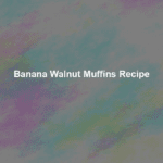 banana walnut muffins recipe