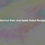 harvest kale and apple salad recipe