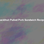 jackfruit pulled pork sandwich recipe