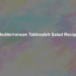 mediterranean tabbouleh salad recipe