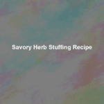 savory herb stuffing recipe
