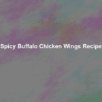 spicy buffalo chicken wings recipe