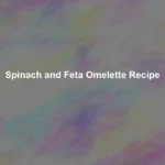 spinach and feta omelette recipe