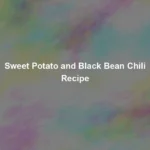sweet potato and black bean chili recipe 2