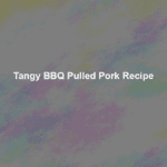 tangy bbq pulled pork recipe