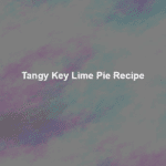 tangy key lime pie recipe