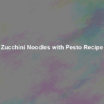 zucchini noodles with pesto recipe 2